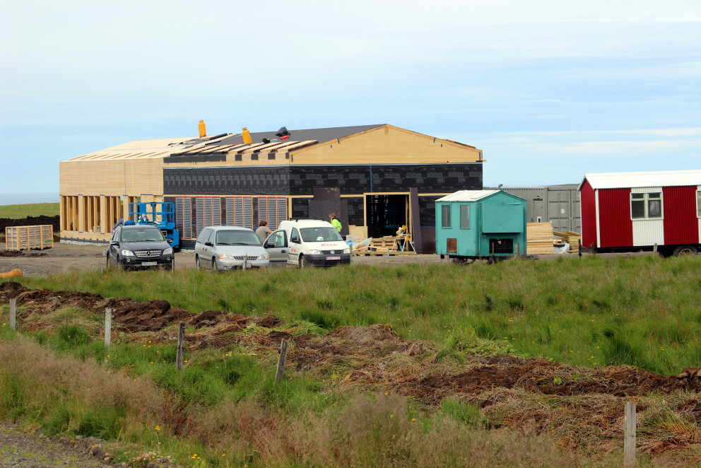 Verðandi gagnaver.  Myndir: LAM