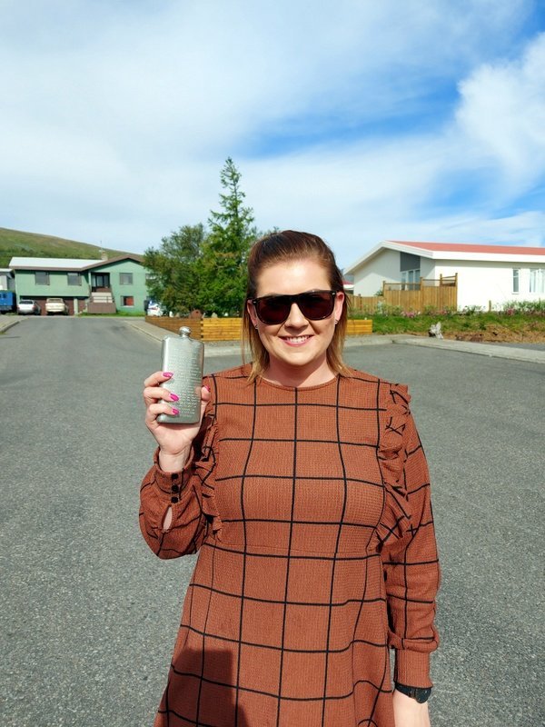 Margrét Helga Hallsdóttir, sigurvegari í Sólstöðumóti GSS. Aðsend mynd.