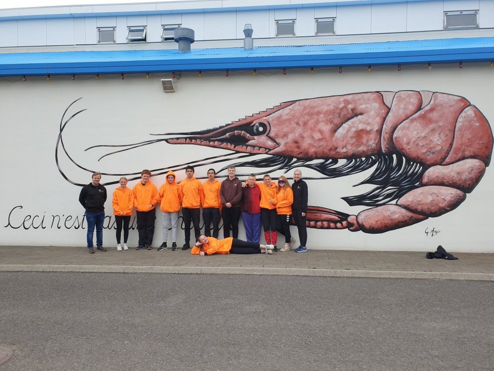 Þátttakendur á Sauðárkróki í Sjávarútvegsskólanum