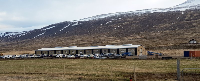 Fjölmenn vígsla hesthússins á Staðarhofi