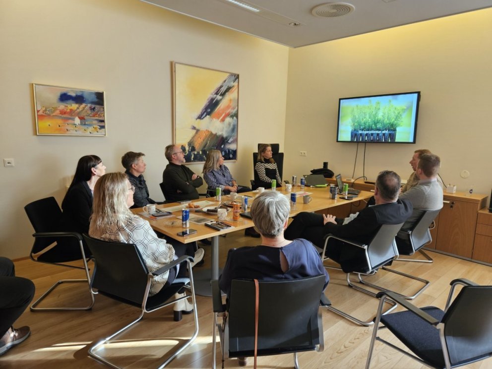 Frá fundinum á Hvammstanga. Mynd tekin af heimsíðu ssnv.is