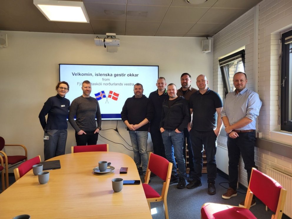 Kennarar FNV í Danmörku. MYND FNV