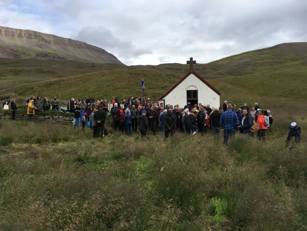 Frá Ábæjarmessu. Mynd: Kirkjan í Skagafirði.