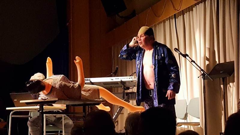 Frá þorrablóti á Hofsósi á siðasta ári. Mynd:FE