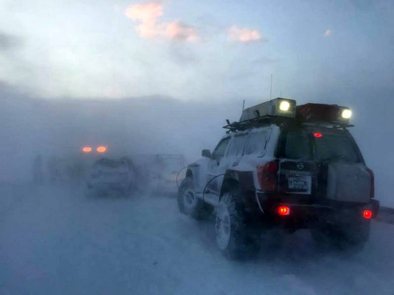 Björgunarsveitin Húnar að störfum fyrr í þessum mánuði. Myndin er af Facebooksíðu Björgunarsveitarinnar Húna.