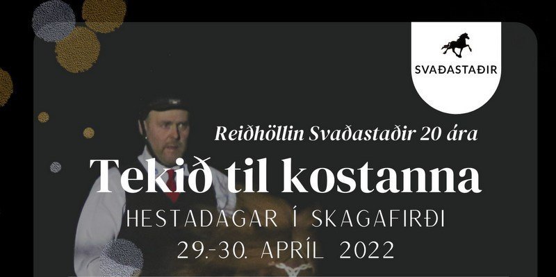 Hestadagar í Skagafirði um helgina - Tekið til kostanna og Meistaradeild KS
