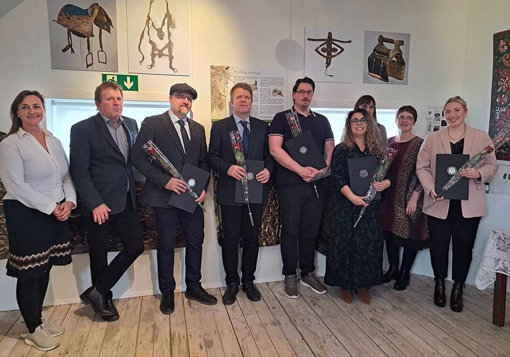 Frá brautskráningu síðastliðinn föstudag. MYNDIR: LAUFEY HARALDSDÓTTIR