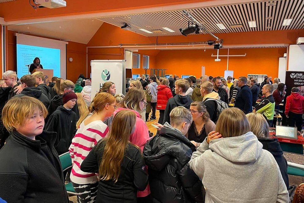 Það var fín mæting á Starfamessuna 2022. MYNDIR: STEINUNN GUNNSTEINSDÓTTIR