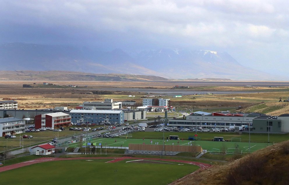 Sauðárkrókur í maí 2023. Mynd: ÓAB