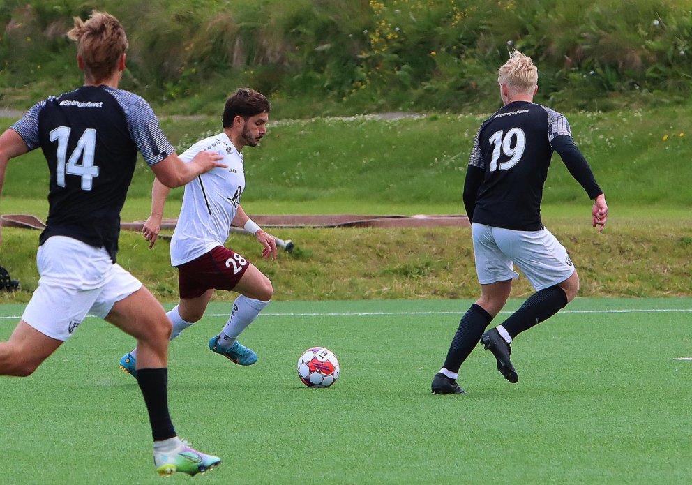 David Toro getur skorað. Mynd: ÓAB