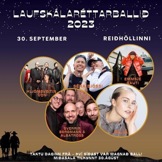 Stórveisla framundan. MYND AÐSEND