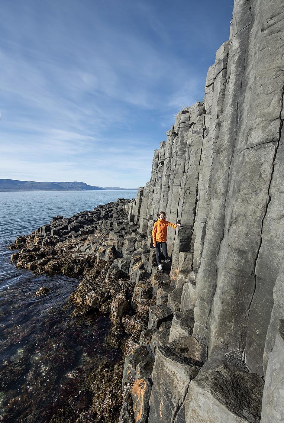 Í Stuðlabjargavík við Hofsós. MYNDIR: RÓBERT DANÍEL JÓNSSON