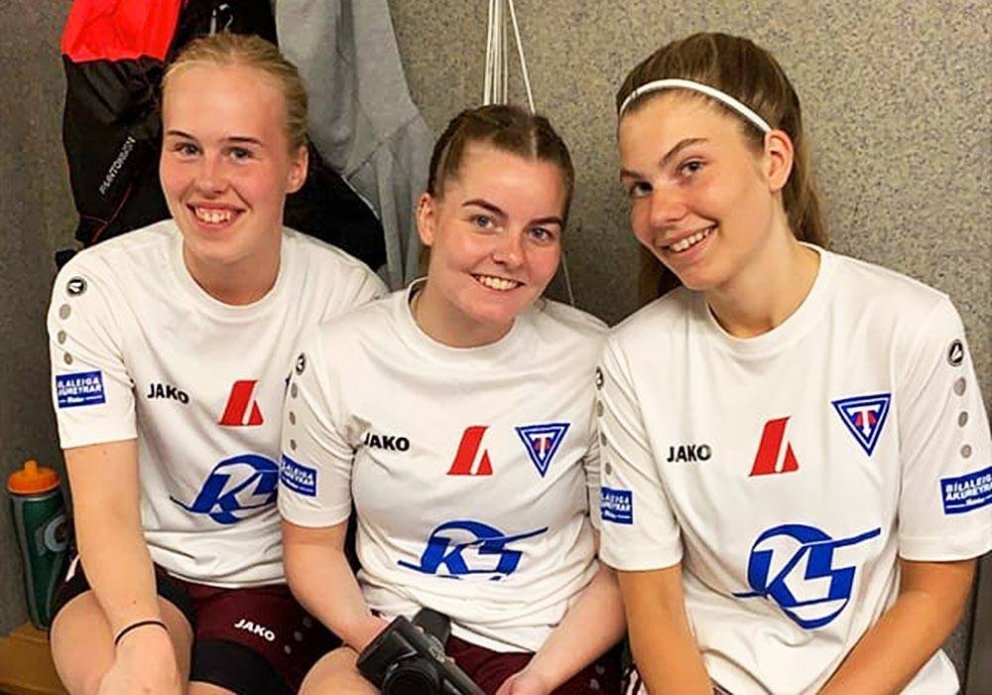 Aldís María, Rósa Dís og Hallgerður. MYND: JÓNSI