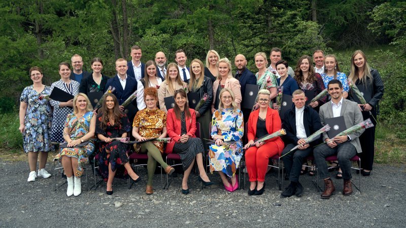 Hópmynd útskriftarnema
Mynd: Sigurður Ingi Pálsson