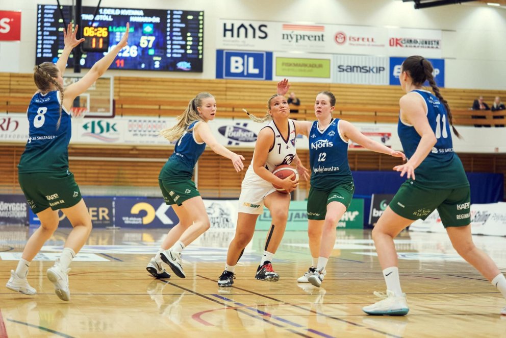 Brynja Líf Júlíusdóttir í leiknum á móti Hamar/Þór Þ. Mynd: Sigurður Ingi Pálsson.