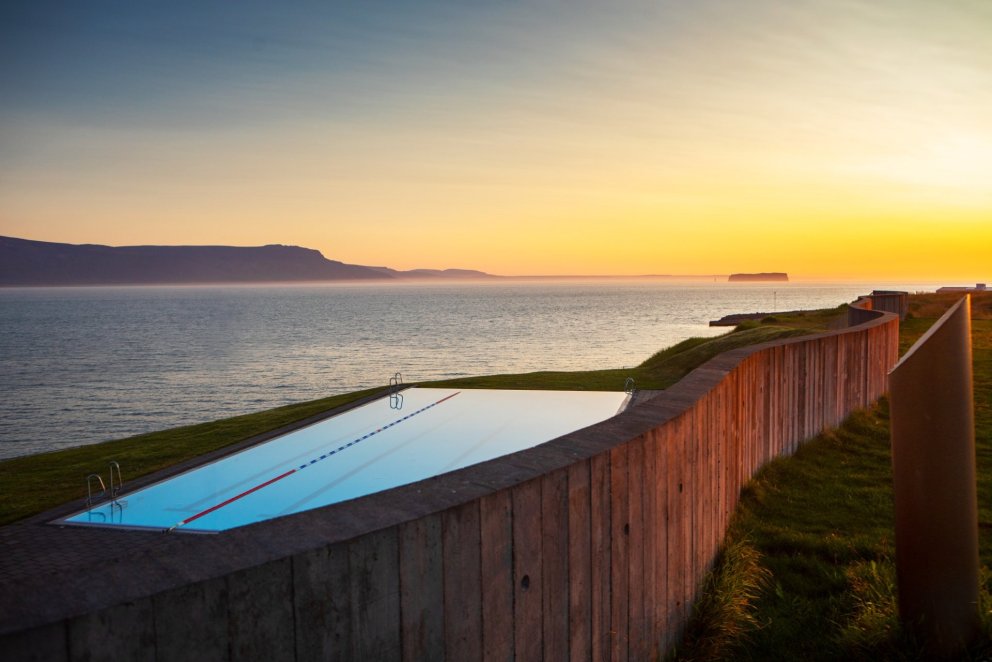 Mynd af Hofsóslaug. Mynd tekin af Facebook-síðunni Sundlaugar í Skagafirði.