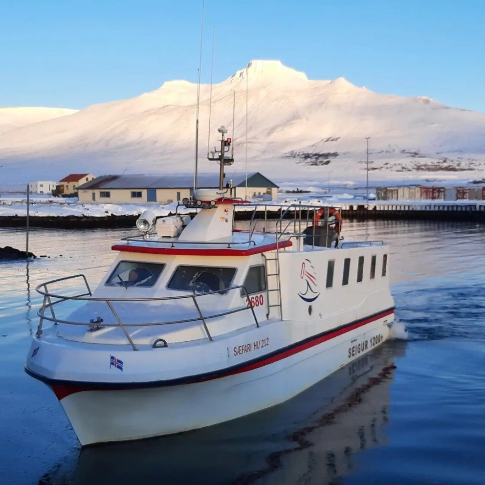 Frá Skagastrandarhöfn. Mynd tekin af Facebook-síðu Skagastrandarhafnar.