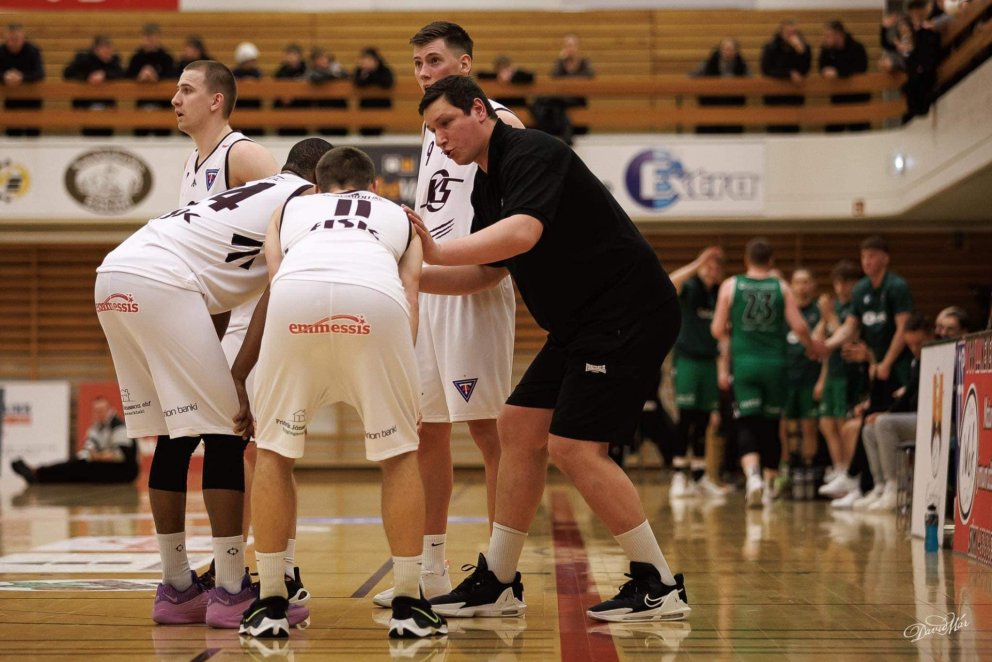 Í leiknum gegn Njarðvík. Mynd: Davíð Már.