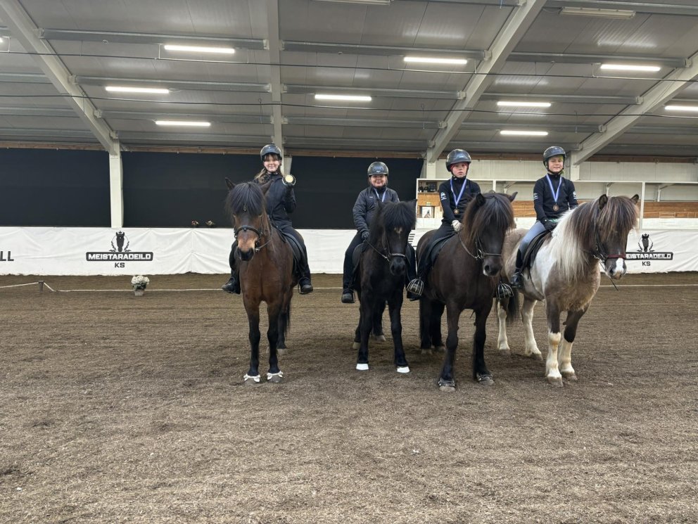 Barnaflokkur - gæðingakeppni. MYND FACEBOOKSÍÐA SKAGFIRÐINGS