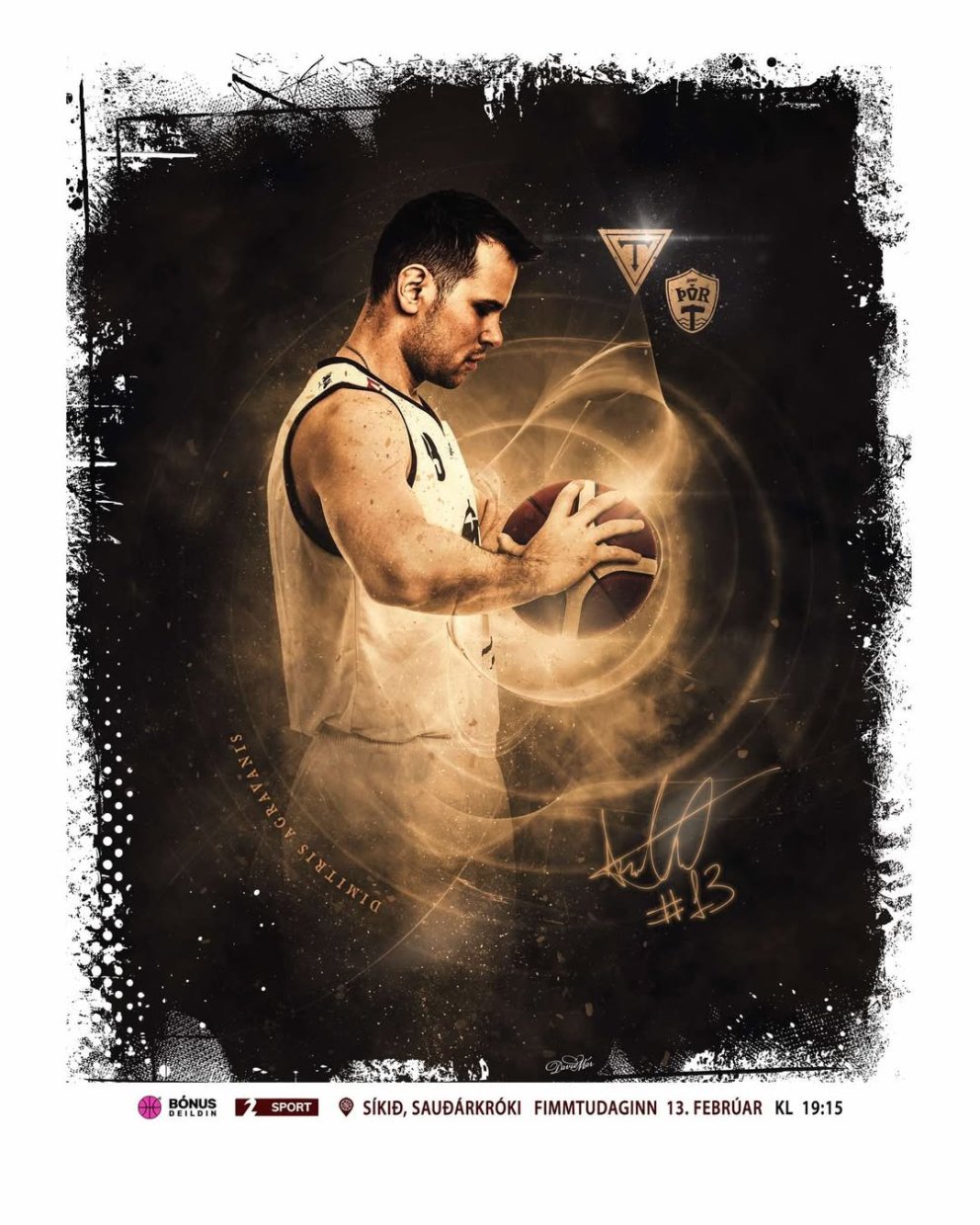 Eflaust margir spenntir að sjá þennan mann spreyta sig. MYND @davidmarsportsphotography