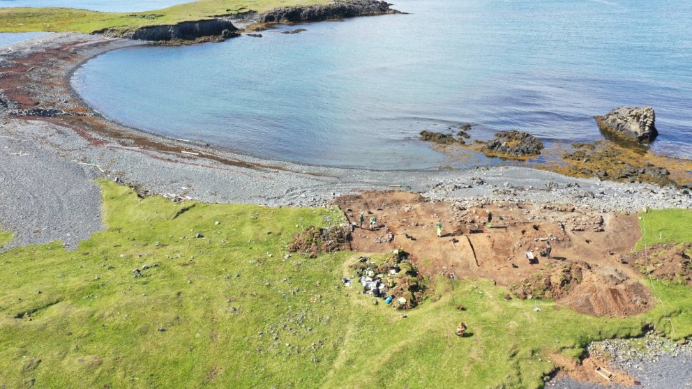 Mynd frá Höfnum á Skaga. Mynd tekin af Facebook-síðu Byggðasafns Skagfirðinga.