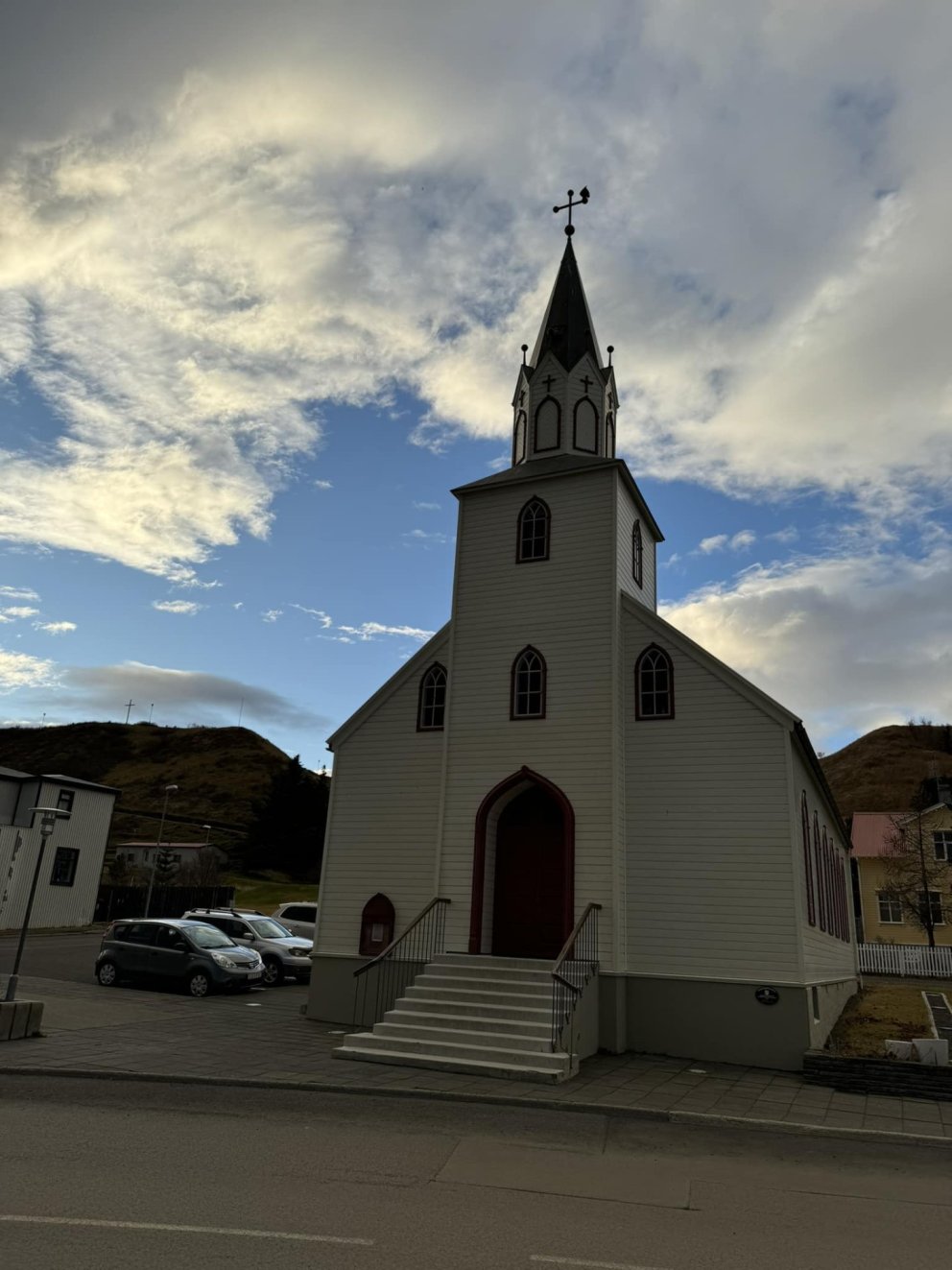 Sauðárkrókskirkja. Mynd tekin af Facebook-síðu Sauðárkrókskirkju.