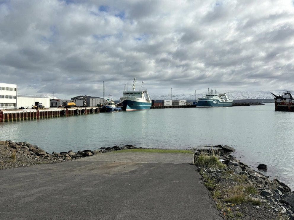 Frá Sauðárkrókshöfn. Mynd: Skagafjarðarhafnir.