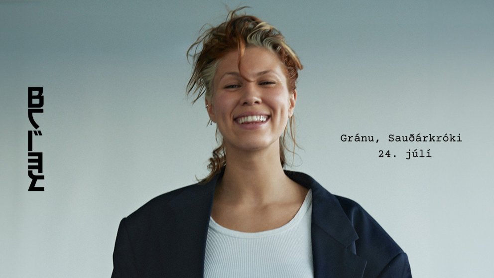 Bríet mætir á Krókinn og Blönduós. Mynd: Aðsend.