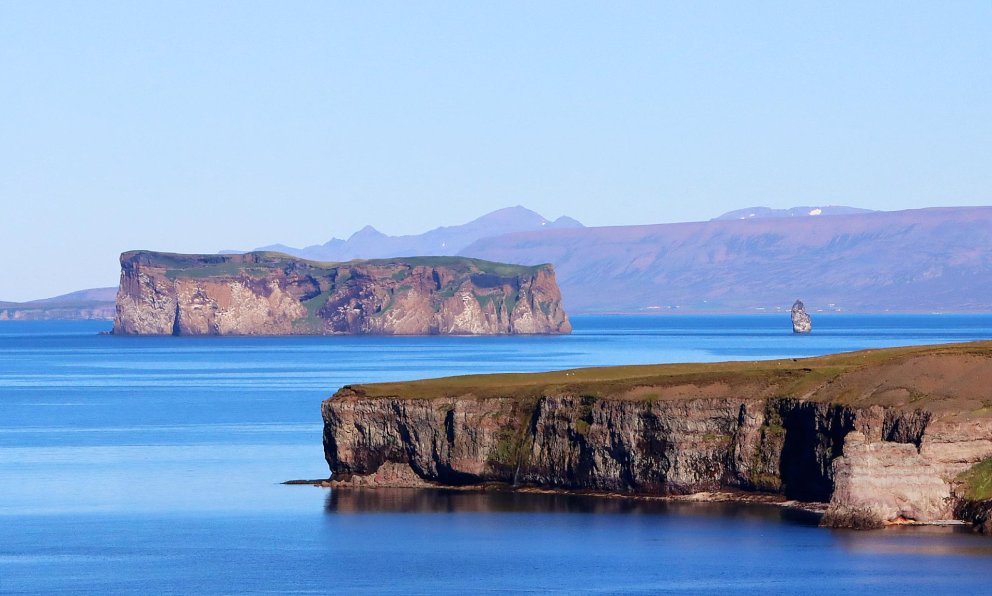 Drangey á Skagafirði. MYND: ÓAB