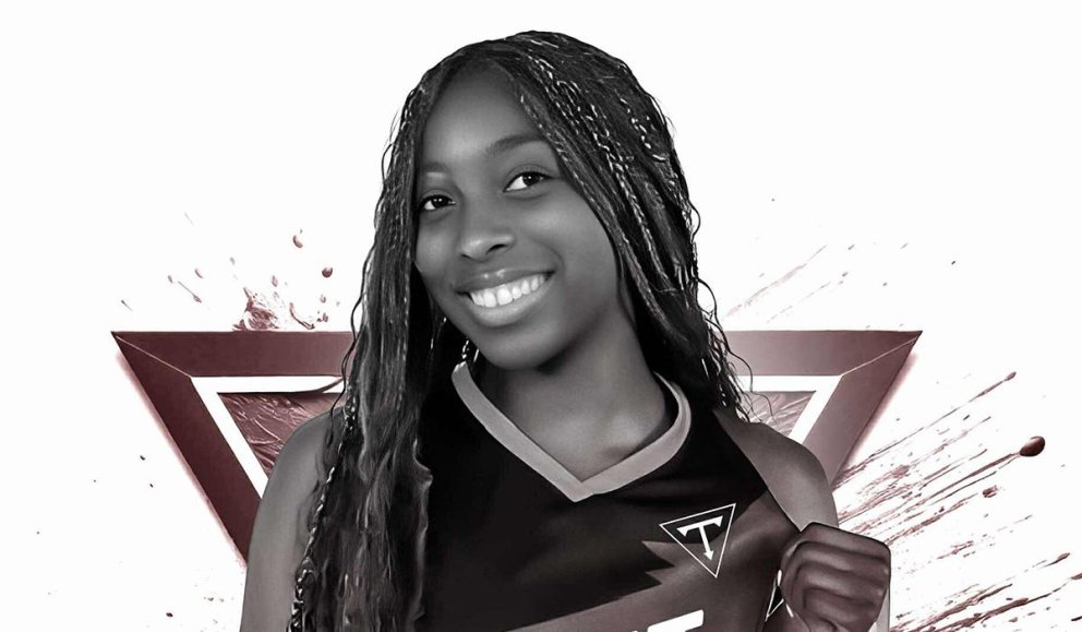 Nýjasti leikmaður Tindastóls, Oceane Konkou. Mynd: Davíð Már