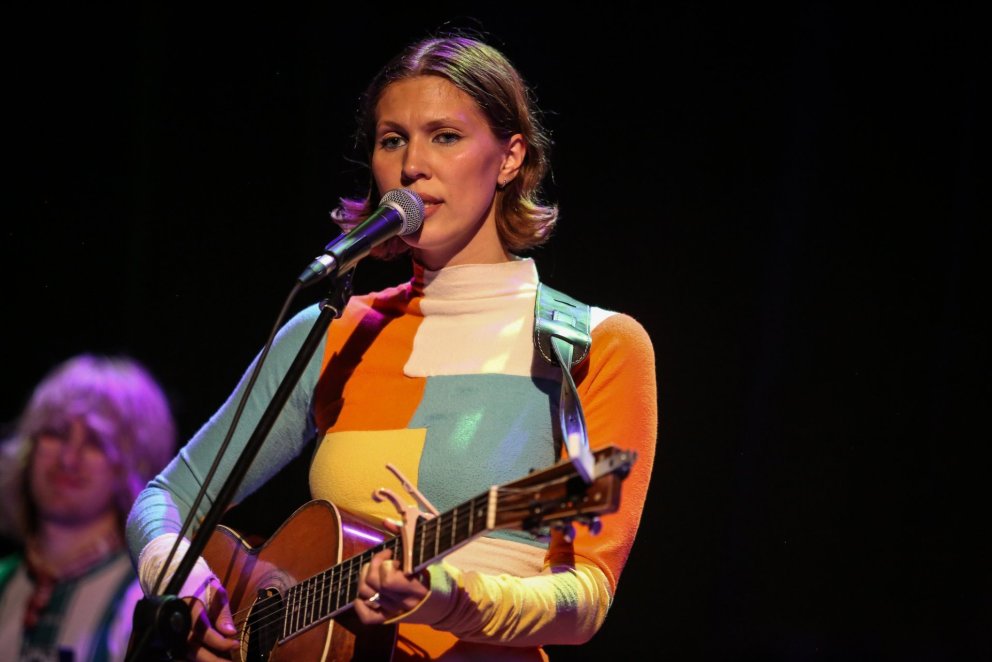 Bríet heillaði gesti á Gránu. Mynd: Hjalti Árna.