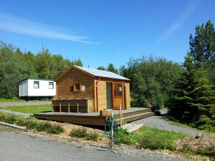 Tjaldsvæðið í Varmalhíð. Mynd: visitskagafjordur.is