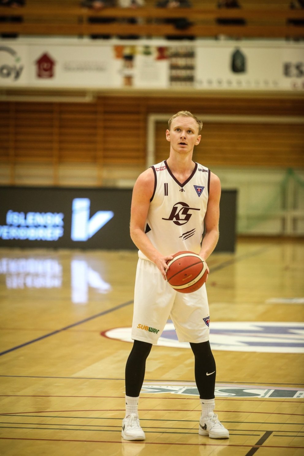 Júlíus Orri í síðasta leik. MYND SIGURÐUR INGI