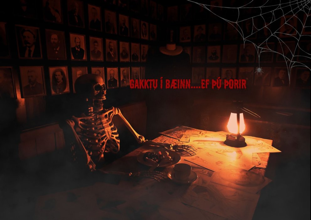 Myndin er fengin að láni á Facebook hjá Hrekkjavökuviðburði Glaumbæjar.