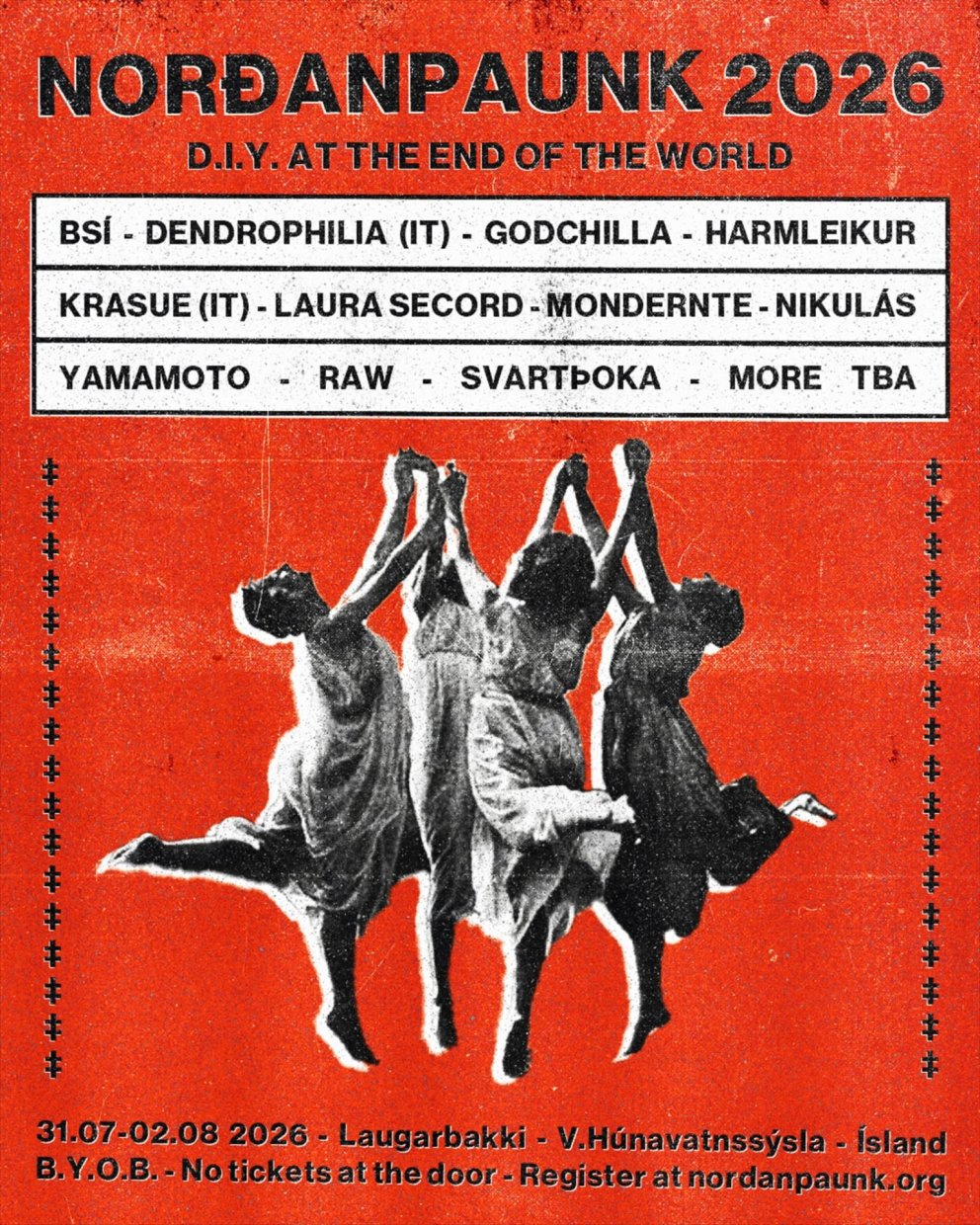 Það verður paunkast í sumar. Mynd: Facebook,Norðanpaunk.