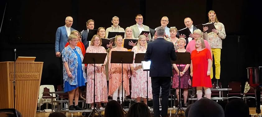 Frá afmælistónleikum í fyrra. Mynd:facebook.