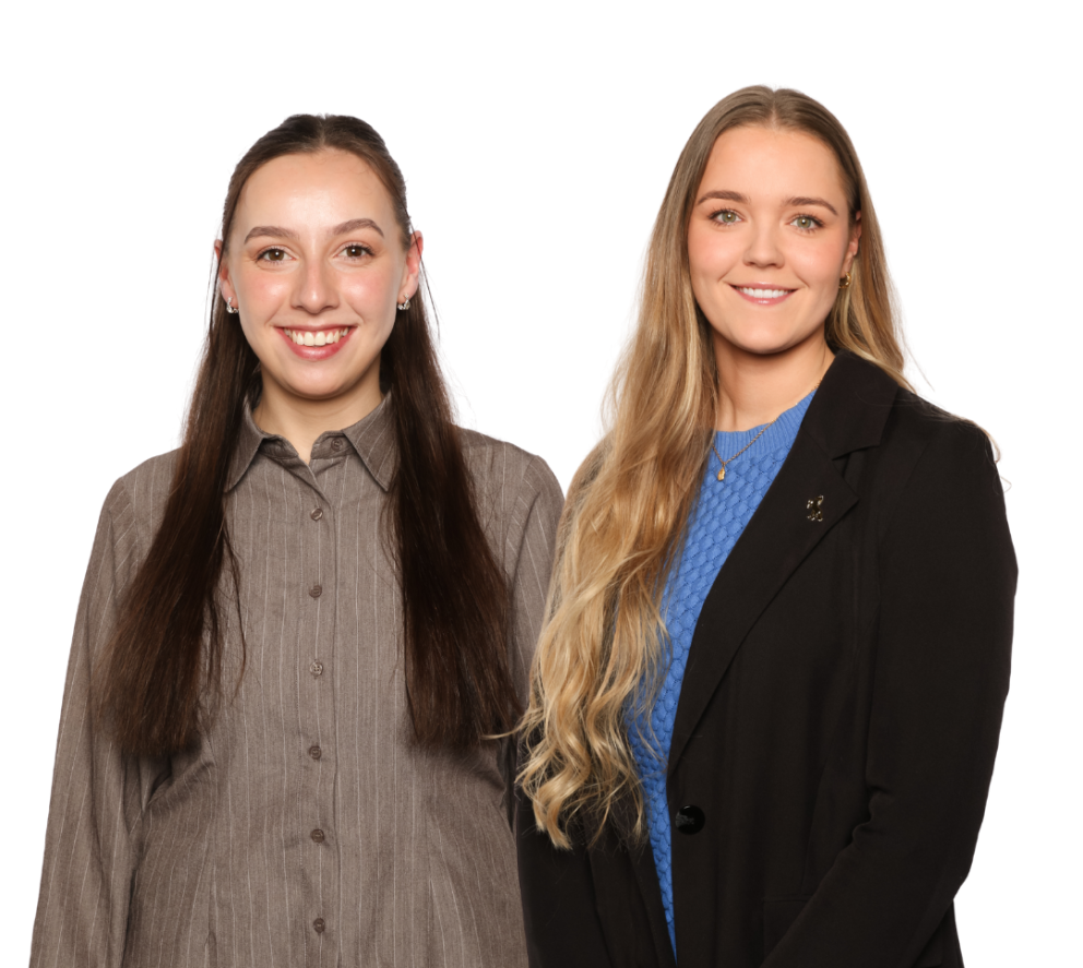 Jódís Helga Káradóttir og Elfa Björk Víðisdóttir frambjóðendur Miðflokksins. Mynd: Aðsend.