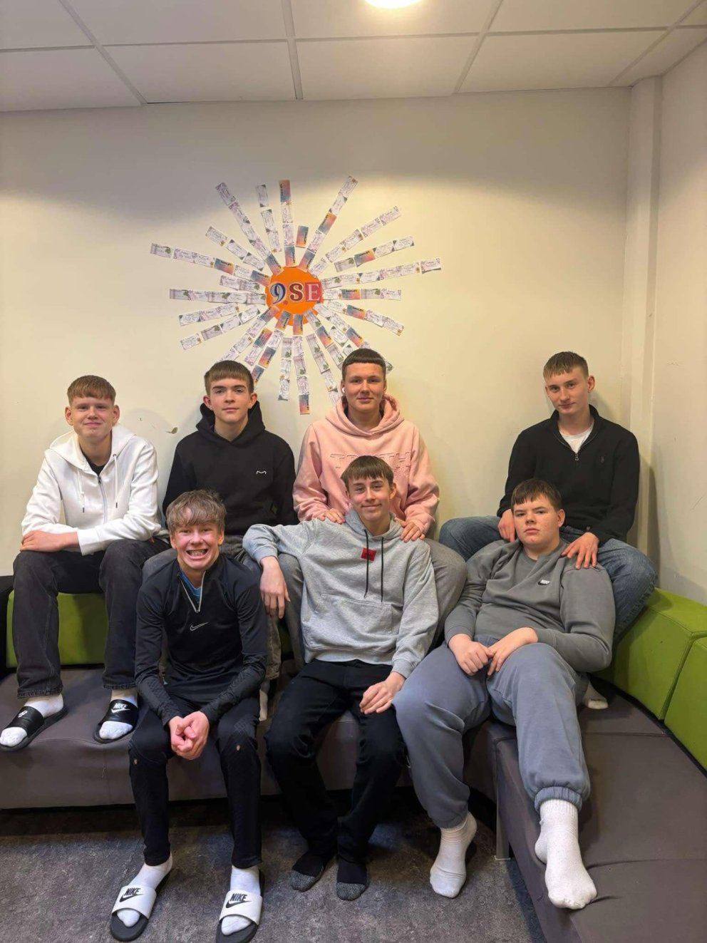 Hluti af 3. flokki karla sem ætlar sér út til Minneapolis á USA CUP. Mynd aðsend.