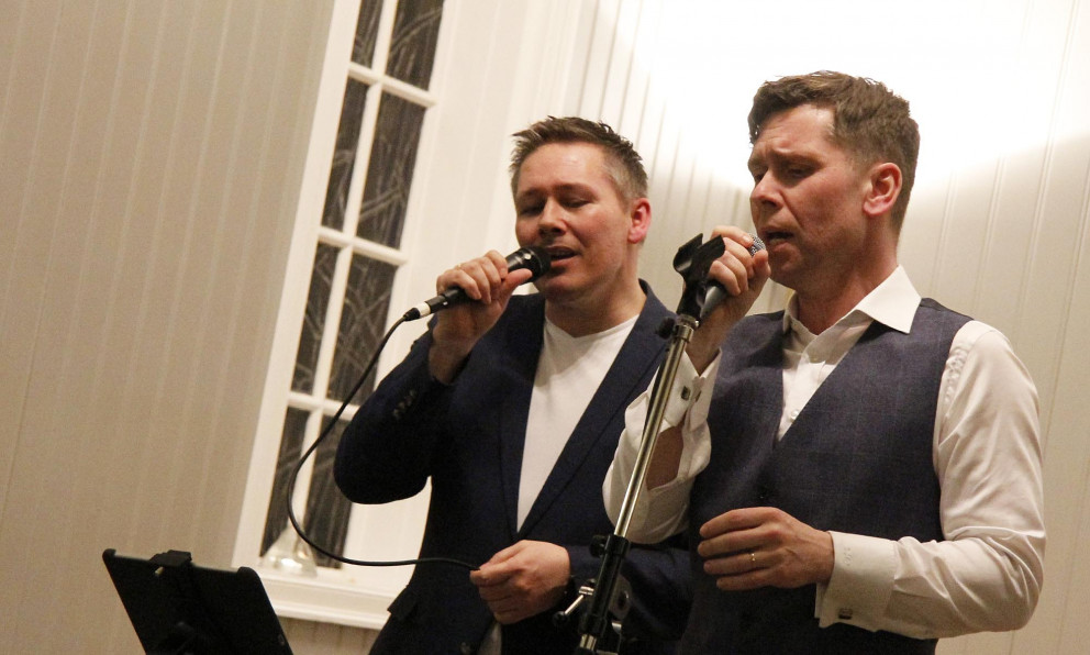 Kristján Gísla og Ellert Jóhanns Einn góðan dag. MYNDIR: ÓAB