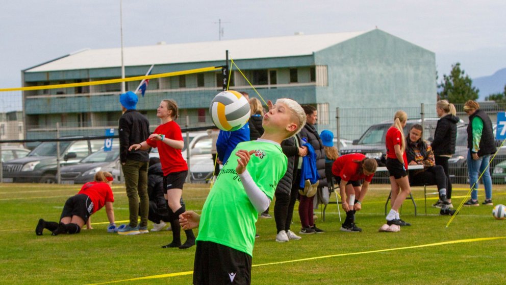 Frá mótinu í dag. Mynd: UMFÍ