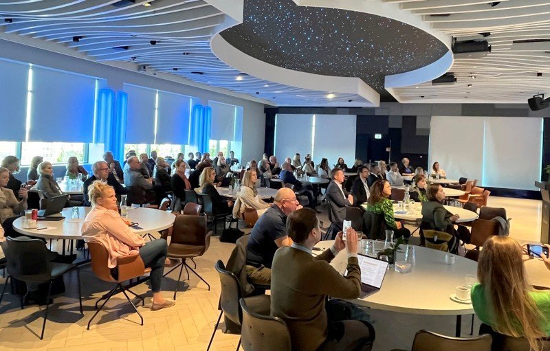 Gestir á fundinum Aðlögun að breyttum heimi – hefjum samtalið. Aðsendar myndir.