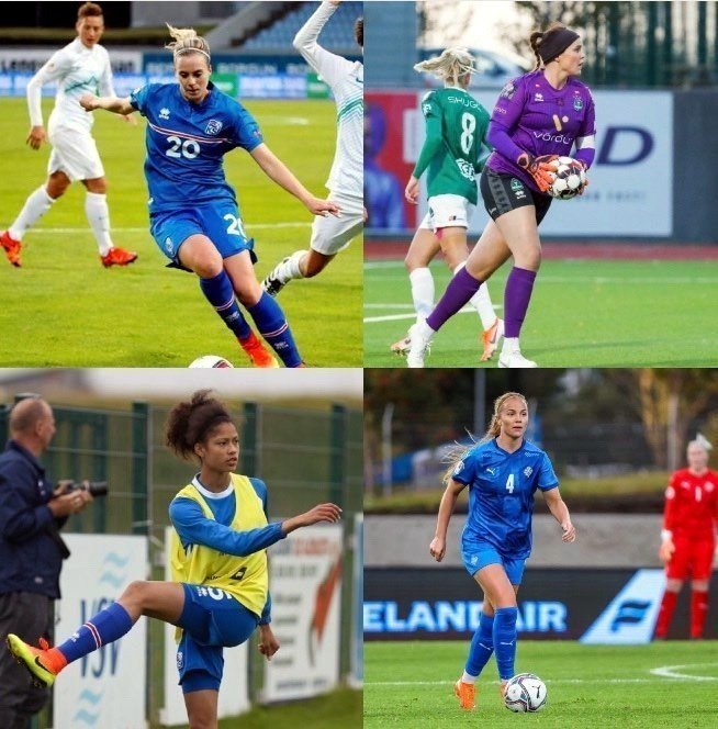 Samsett mynd. Myndir frá fotbolti.net