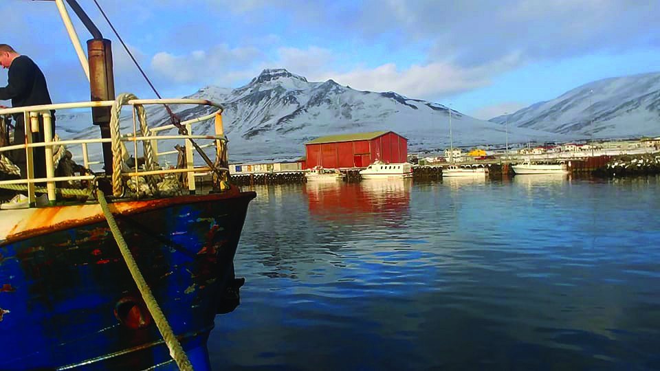 Skagastrandarhöfn. MYND: Ómar Una