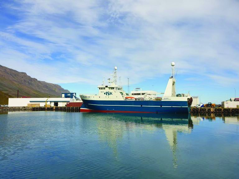 Á heimasíðu FISK.IS segir að uppistaða aflans hjá Málmey SK 1 hafi verið þorskur og var hún meðal annar á veiðum á Sléttugrunni. Mynd: fisk.is