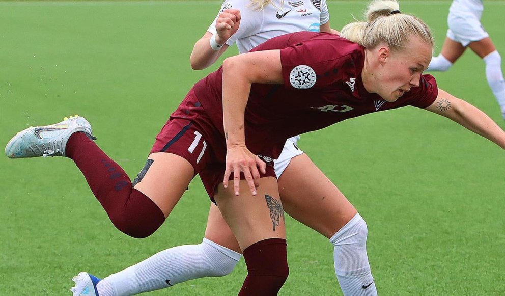 Aldís María var óstöðvandi í leiknum gegn ÍBV. MYND: ÓAB