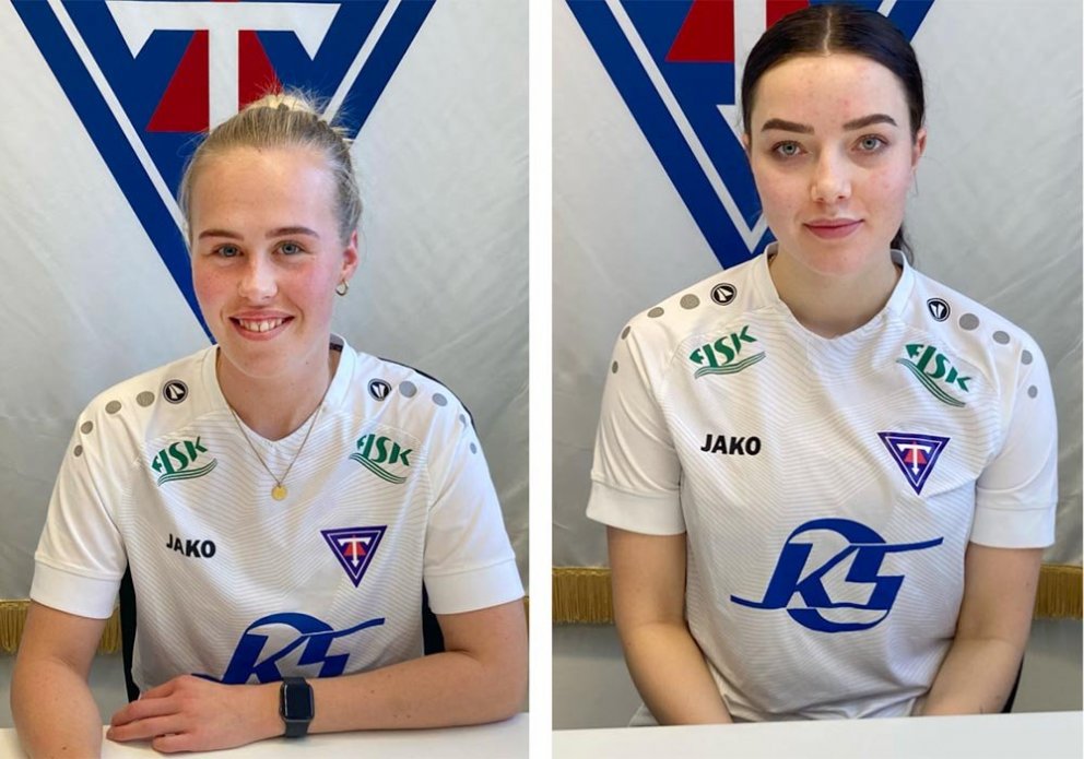 Aldís María til vinstri og Anna Margrét til hægri. MYND AF TINDASTÓLL.IS