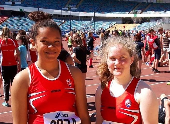 Andrea og Stefanía. Mynd: Kolla Þórðar.