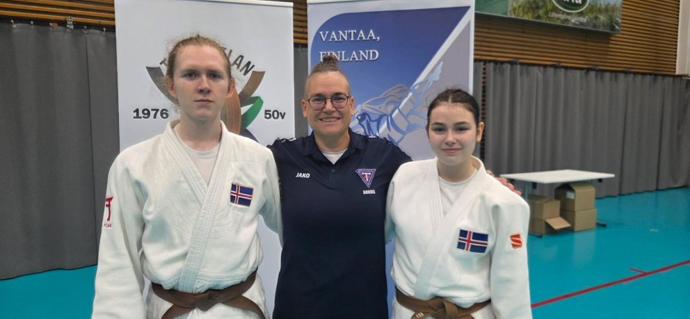 Freyr Hugi, Annika Líf og Jóhanna María. Mynd: Aðsend.