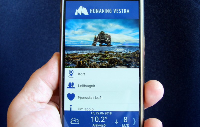 Smáforrit um Húnaþing vestra