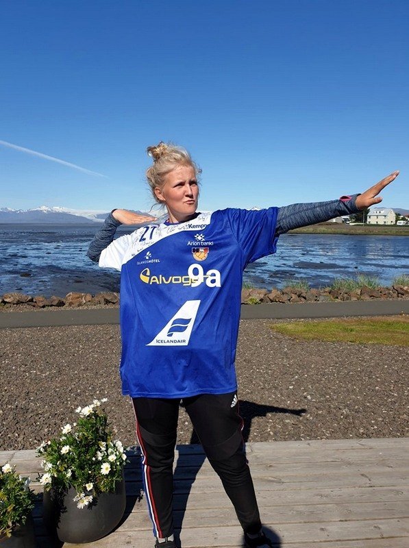 Eva Bryndís Ágústsdóttir. Mynd af Facebooksíðunni Arkarinn Eva.